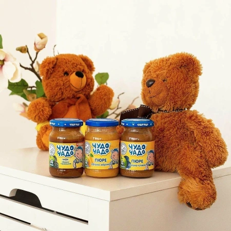 ЧУДО-ЧАДО Пюре яблоко- персик 170гр